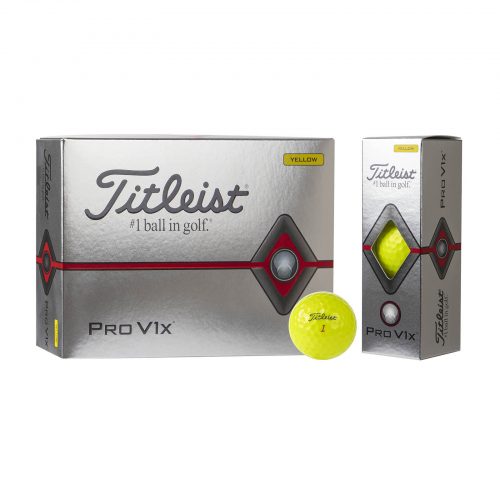 Titleist Pro V1x Geel